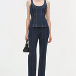 Ansel Denim Trouser Twilight