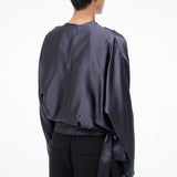 Phoebe Silk Top Nocturne