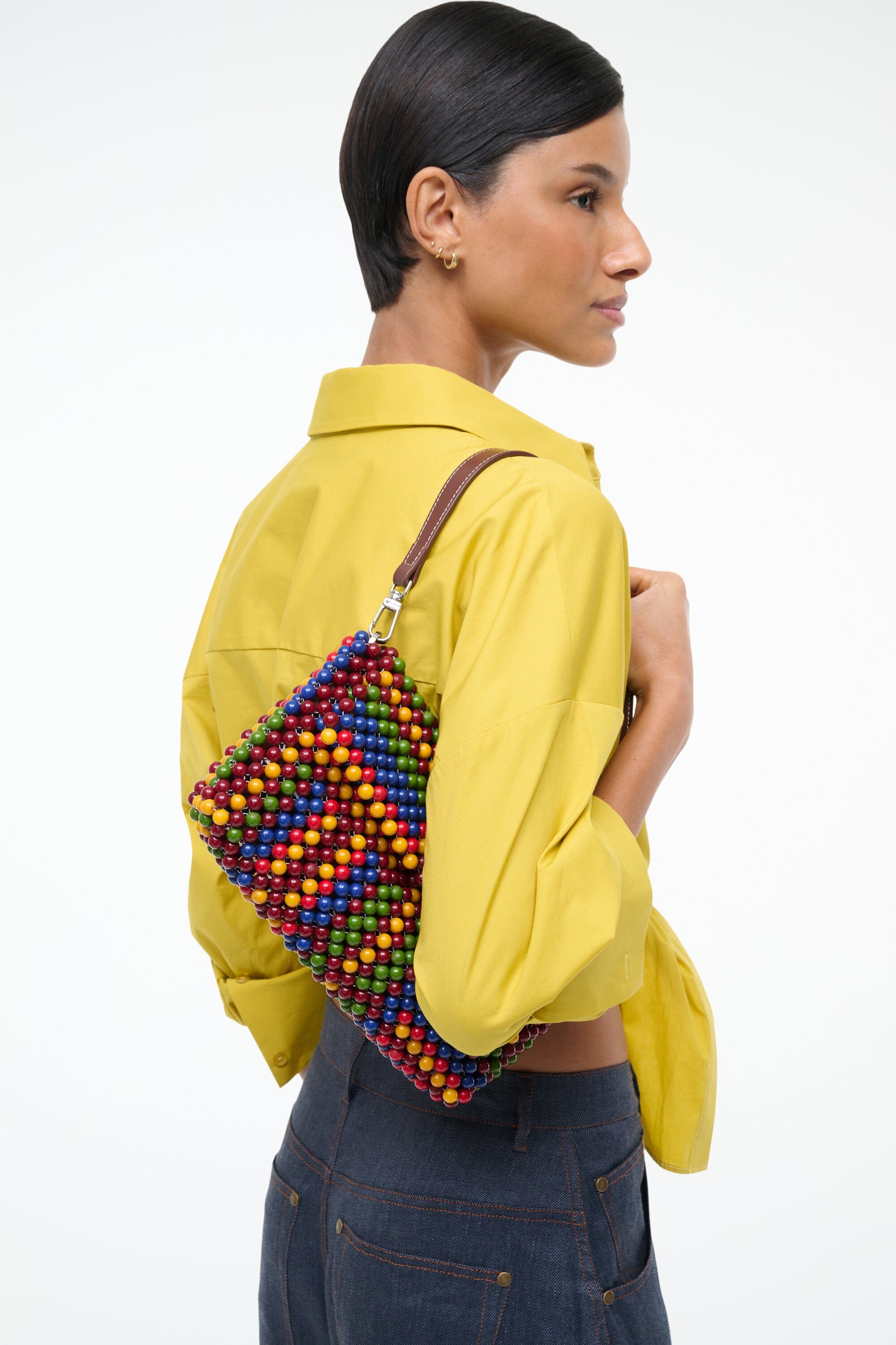 Timmy Convertible Shoulder Bag Jungle Stripe