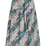 Quinn Poplin Skirt Banding Green