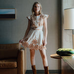 Palermo Short Dress Caramel
