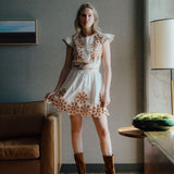 Palermo Short Dress Caramel