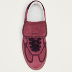 Tb.490 Club Suede Raspberry Leather Sneakers