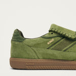 Tb.490 Club Suede Green Leather Sneakers
