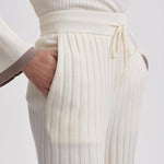Simeon Wide Rib Knit Trouser