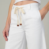 The Addison Pant White