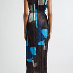 Mizu Dress Blue Prism