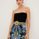 Blaze Skirt Palm Pavillion Cobalt