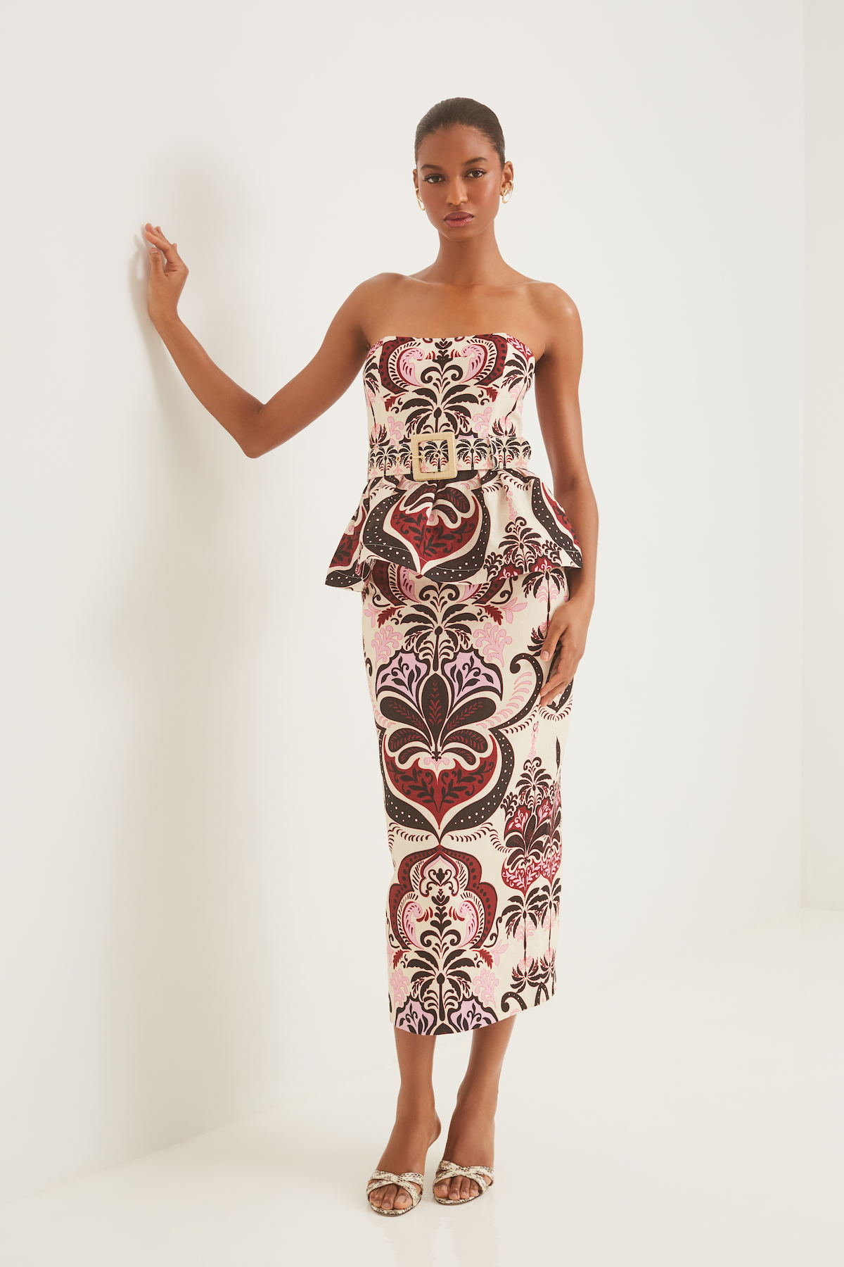 Sienna Skirt Palm Pavillion Ivory