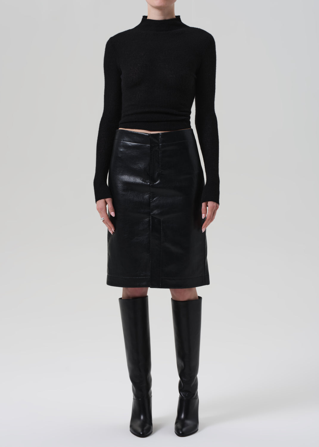 Nara Pencil Skirt Black