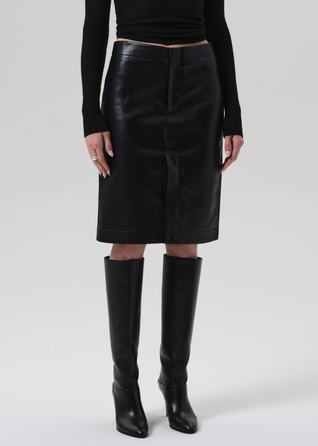 Nara Pencil Skirt Black