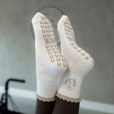 TCC Tan Cowgirl Hat, Boots, and Horseshoe  | Pilates & Barre Grippy Socks