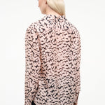 Roxbury Silk Shirt Almond/Black