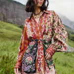 Winter Garden Mix Mini Dress