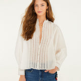 Off-White Blouse Long Sleeve