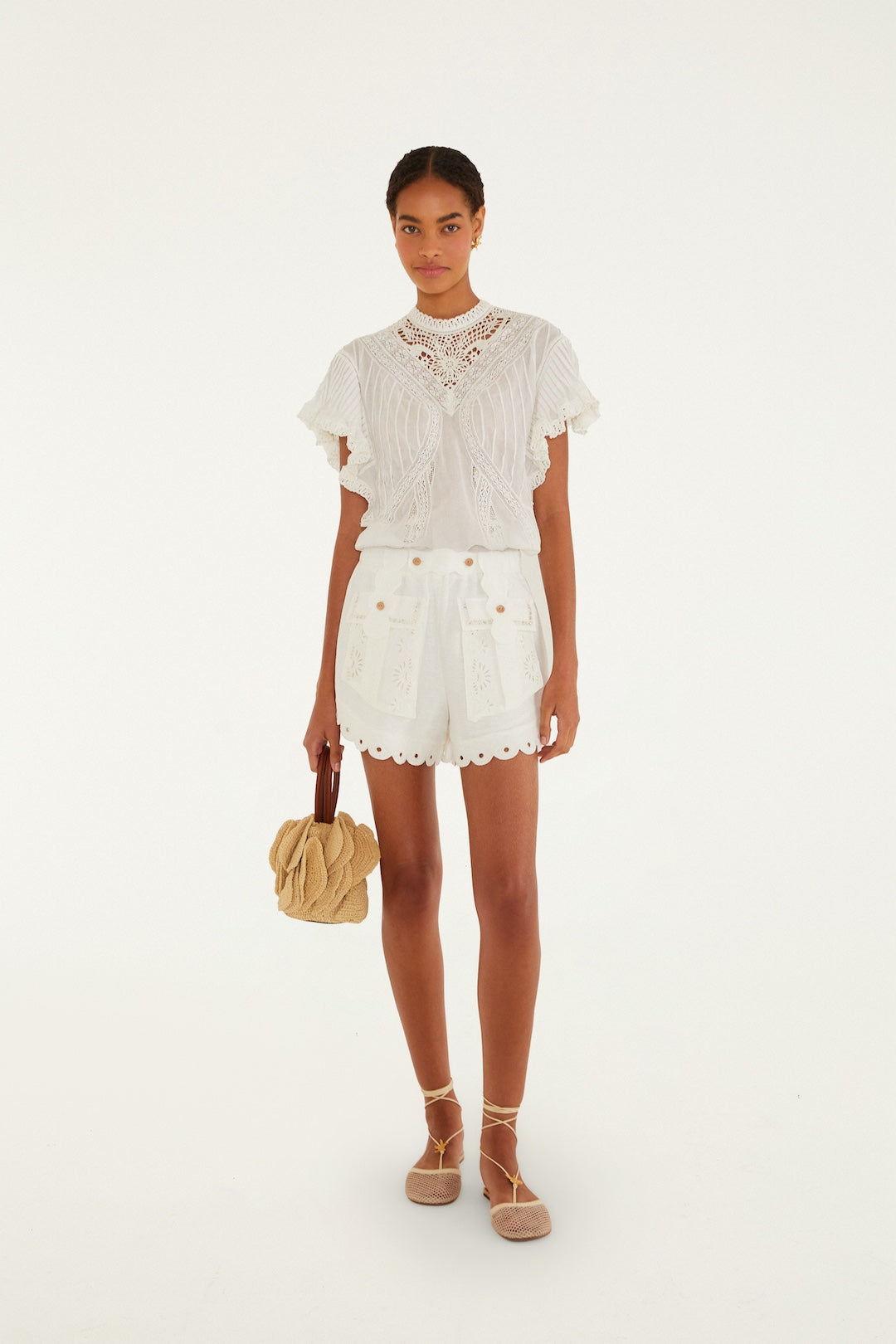 ARTISANAL SHORT OFF-WHITE