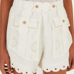 ARTISANAL SHORT OFF-WHITE