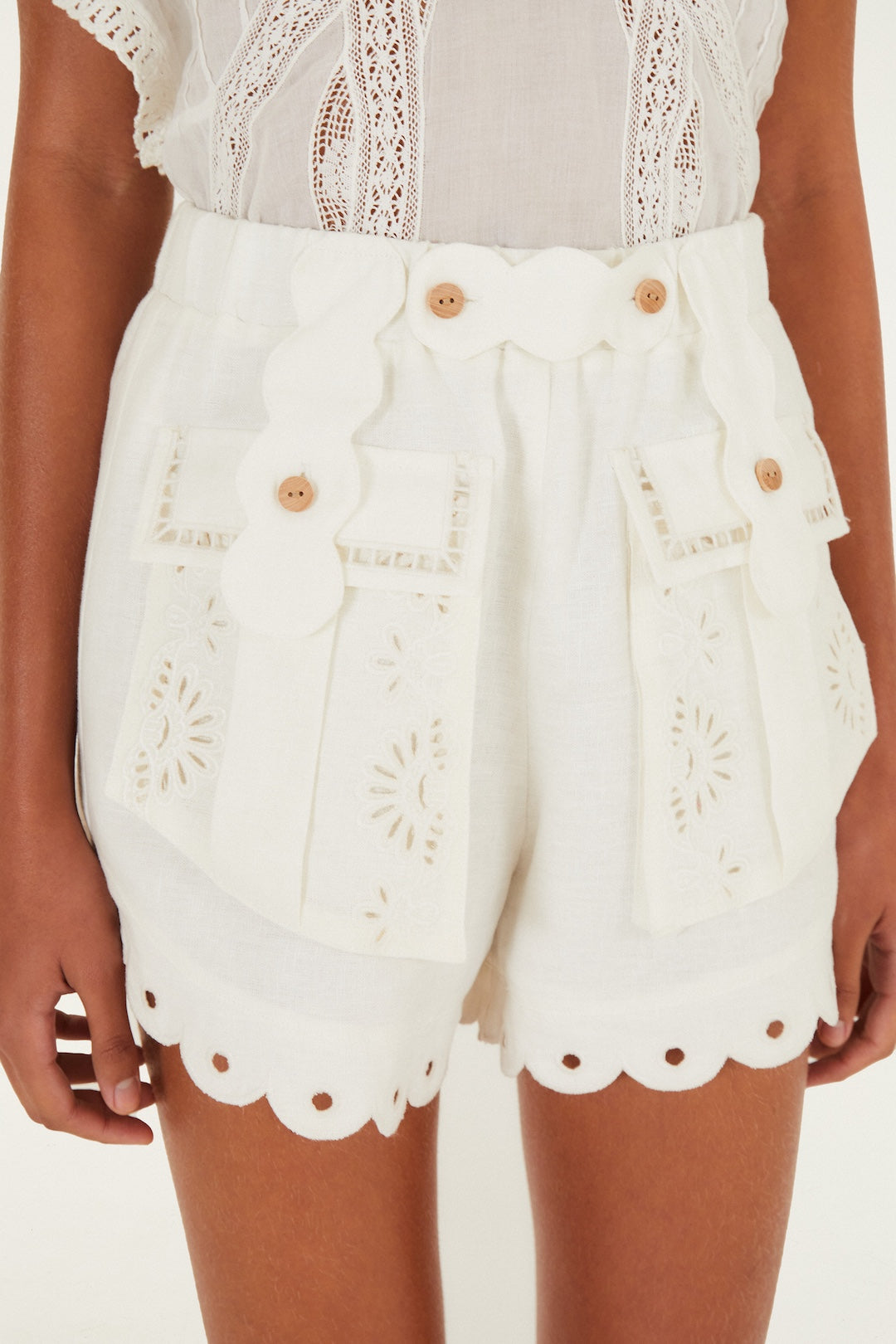 ARTISANAL SHORT OFF-WHITE