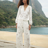 RICHELIEU WHITE PANTS