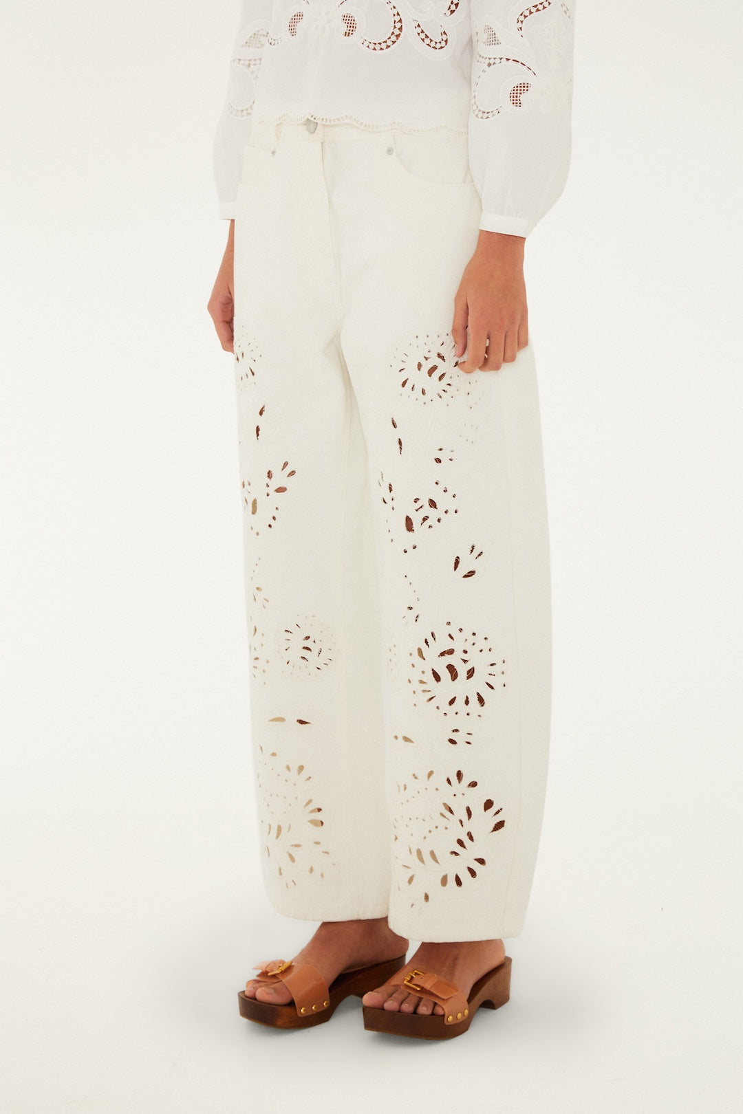 RICHELIEU WHITE PANTS