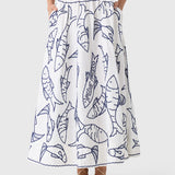 Fresh Fish Midi Skirt