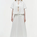 Stella Pleated Midi Skirt