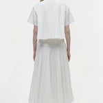 Stella Pleated Midi Skirt