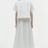 Stella Pleated Midi Skirt