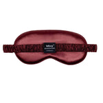 Burgundy Silk Sleep Mask