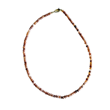 Dainty Candy Gemstone Necklace: Lavender