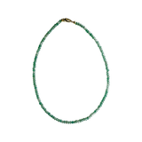 Dainty Candy Gemstone Necklace: Lavender