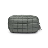 Cloud Nine - Puffer Cosmetic & Travel Organizer Pouch: Denim