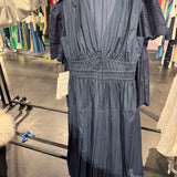 Crosby Dress Navy with Detail