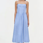 Kittiya Dress Harbor Blue Stripe