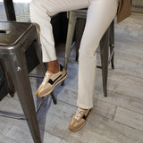 B.NTCD Tan Multi Nylon Sneaker
