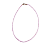 Dainty Candy Gemstone Necklace: Lavender