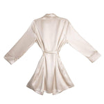 Champagne Silk Classic Robe