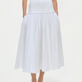 Stella Pleated Midi Skirt