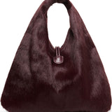 Martin Genuine Calf Hair Hobo Bag