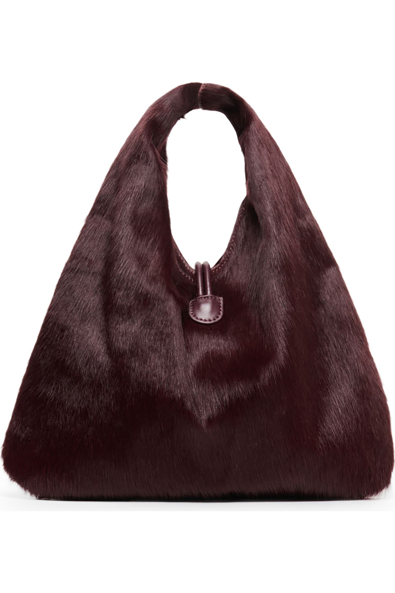 Martin Genuine Calf Hair Hobo Bag
