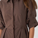 Jazzie Mini Dress Chocolate