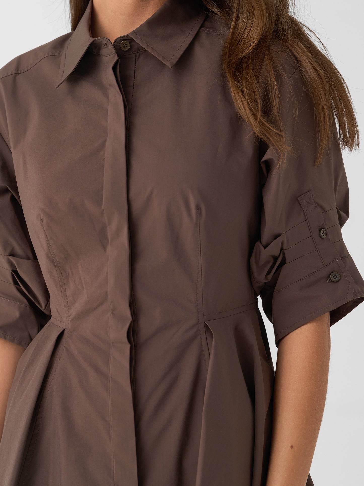 Jazzie Mini Dress Chocolate