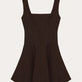 Bronte Mini Dress Chocolate