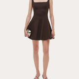 Bronte Mini Dress Chocolate