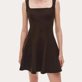 Bronte Mini Dress Chocolate