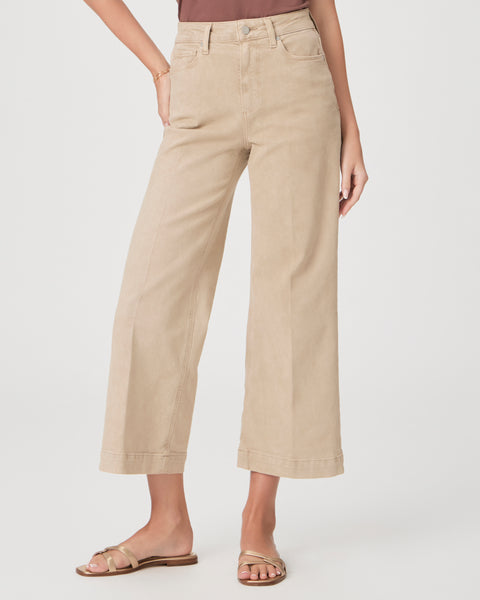 Anessa Cropped Wide Leg Vintage Soft Sand