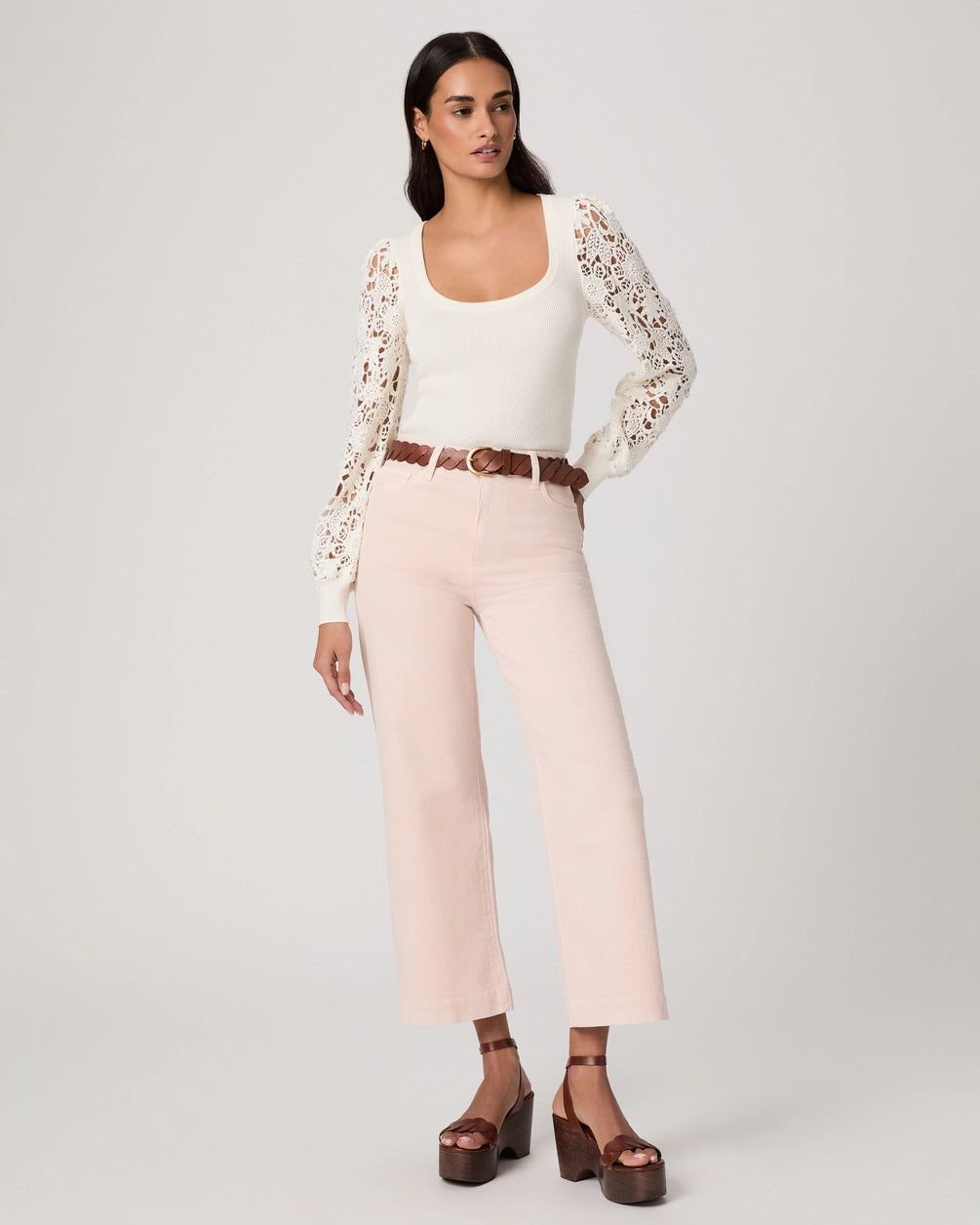 Anessa Wide Crop Vintage Rosa