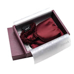 Burgundy Silk Sleep Mask