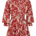 Dale Dress Rust