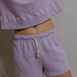 layla - french terry sweat shorts